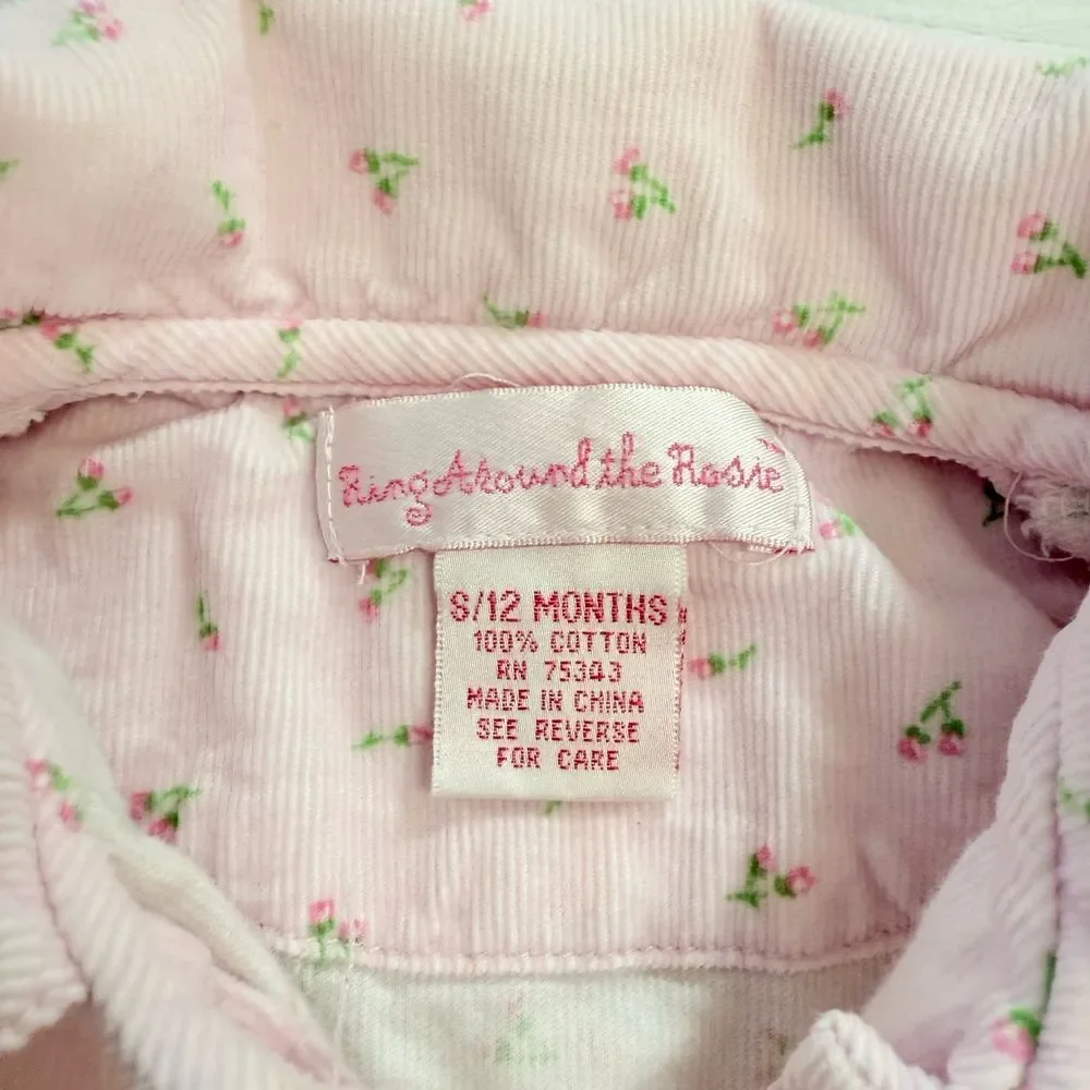 Ring around the‎ Rosie floral romper 6-12 months